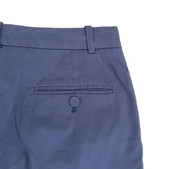 Jigsaw Italian Cotton Blend Mid-Rise Unisex Navy Straight Leg Chino Pants SZ 2 - Picture 5 of 13